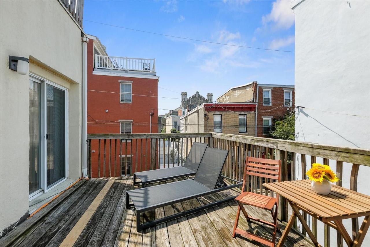 Apartment Cozy 1br W Deck Near Rittenhouse *